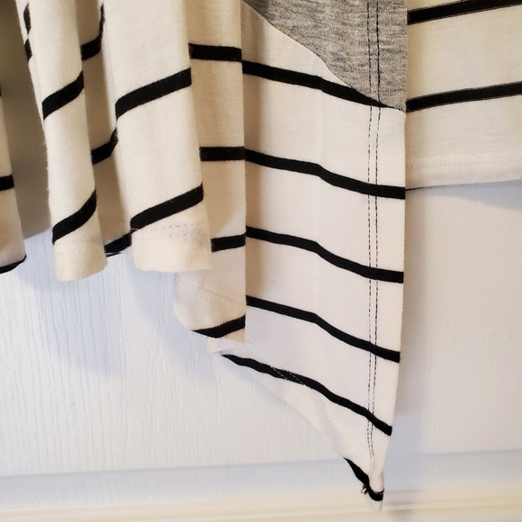 Truself Cardigan Sweater-Black/White/Grey (Size M) - Picture 11 of 15